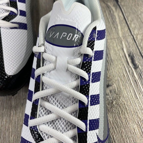 Nike Vapor Edge Speed 360 Football Cleats Black Court Purple Size 16 DV0780-003 - Picture 7 of 9